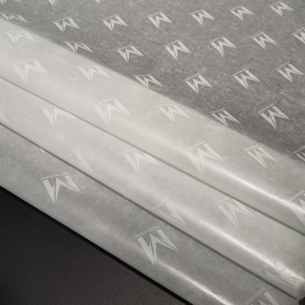 Wrapping Paper Sheets with logo