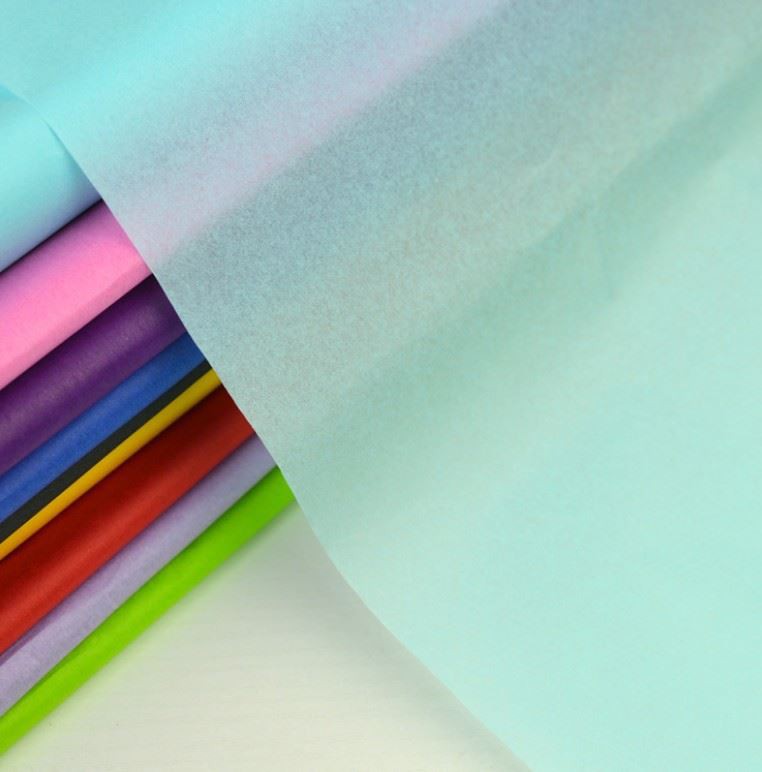 Colorful Tissue Paper Print Gift Packaging