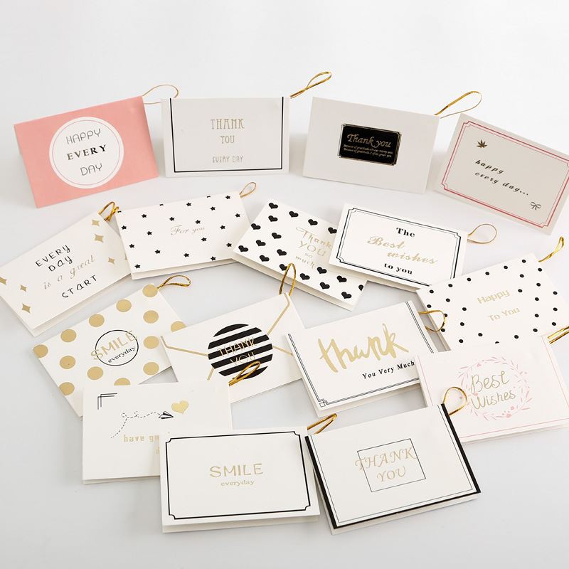 Shopping Thank You Card For Small Business