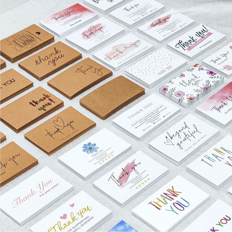Recycled Greeting Christmas Postcards