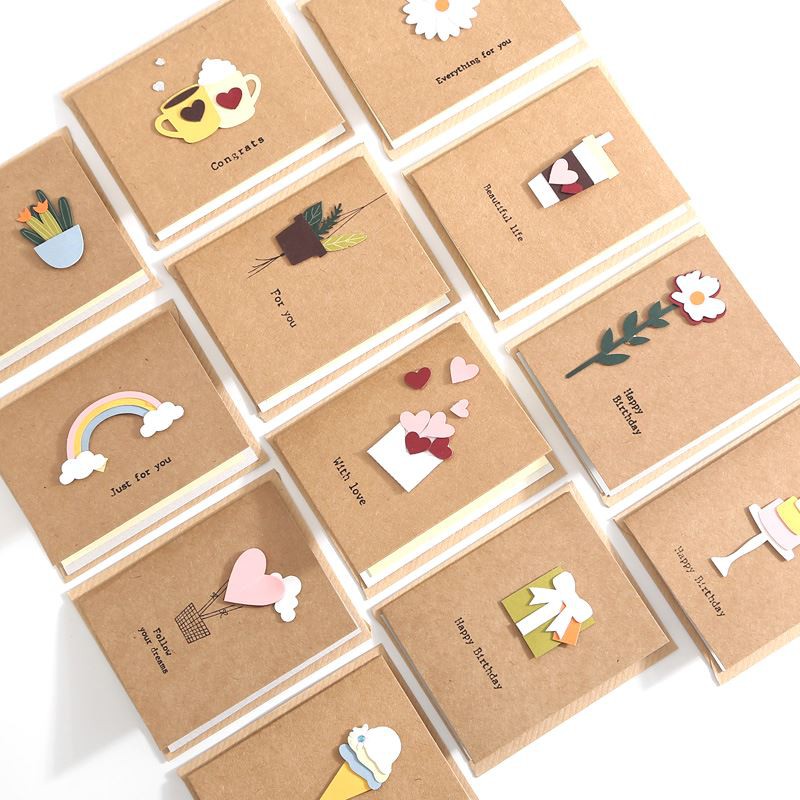 Business Greeting Card With Custom Logo