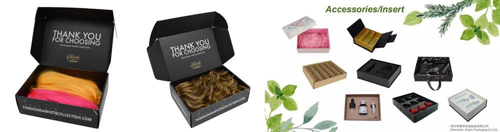 Paper Box For Hair products and brushes