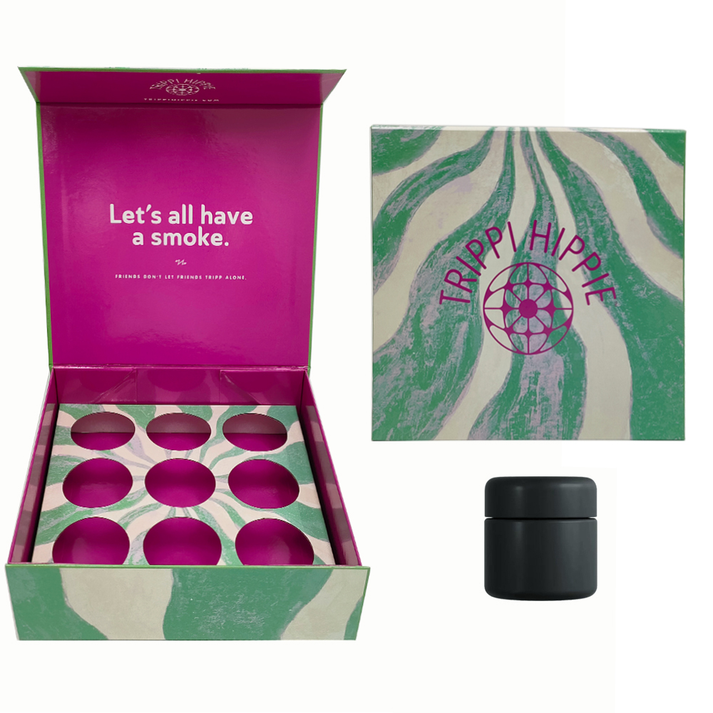 Luxury Gift Box With Mirror Cosmetics Gift Set Empty Skincare Magnetic Boxes Cardboard Eyelash Box Tube Custom Beauty Packaging