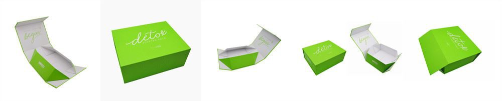 folding magnetic gift box