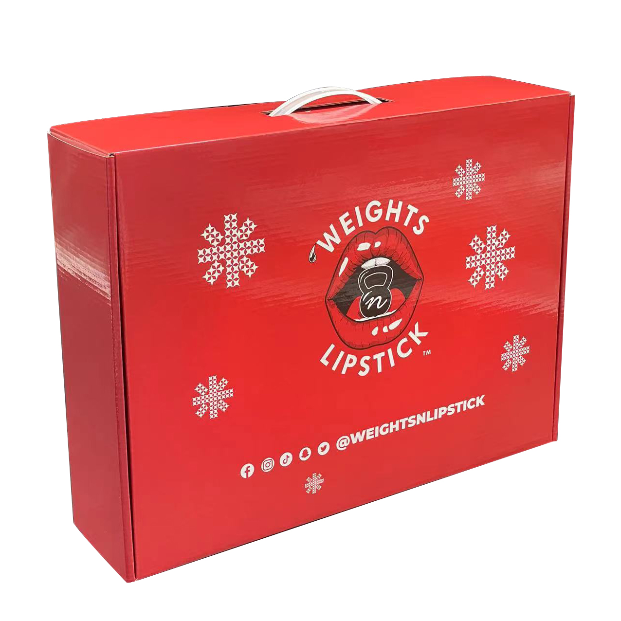 Merry Christmas Recycled Materials Corrugated Paper Custom Size Gift Packaging Custom Your Design Shipping Mailer Box Plastic