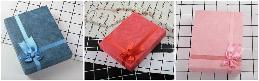 gift box with ribbons