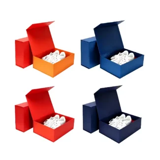 Custom-printed Magnetic Folding Cardboard Boxes For Luxury Goods Packaging