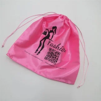 Satin Drawstring Bag For Hair Extensions