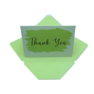 Thank You Cards With Envelope And Stickers