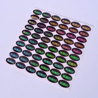 Transparent Vinyl Holographic Stickers