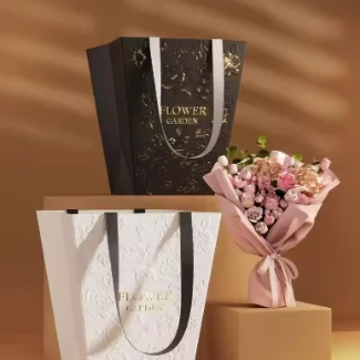 Trapezoid Customized Paper Gift Bag
