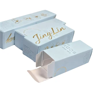 2025 New Pulida Luxury Slotted Boxes Square Shape Recycled Materials Cosmetic Packaging For Skincare & Beauty Essentials