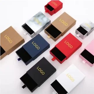 Custom Logo Jewelry Paper Drawer Boxes