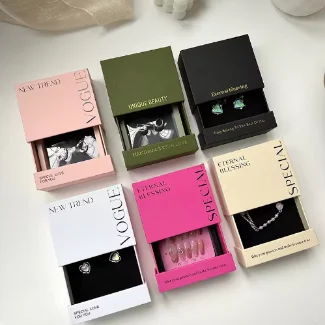 Custom Nail And Jewelry Packaging Drawer Box