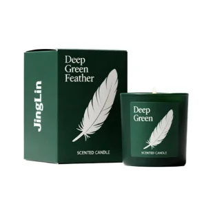 Custom Printed Matte Eco-Friendly Cardboard Box Luxury Embossed High-End Recyclable Material Paper Box For Candle Packaging