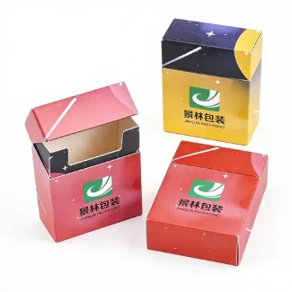 Custom Printed Recyclable Paper Box Personalized Design Empty Paper Box For Cigarette Packaging