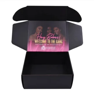 Shipping Boxes Custom Logo Wig Packaging Box