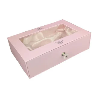 Slide Box Packaging with Window