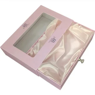Ribbon Closure Drawer Box